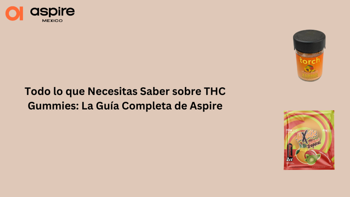 Todo lo que Necesitas Saber sobre THC Gummies: La Guía Completa de Aspire