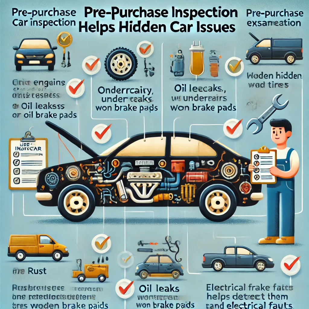 How a Pre-Purchase Inspection Can Help You Avoid Hidden Car Issues