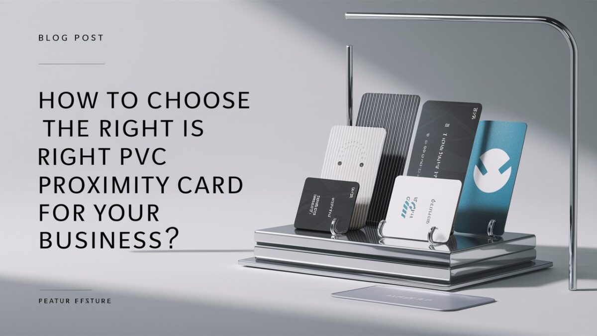 How to Choose the Right ISO PVC Proximity Card for Your Business?