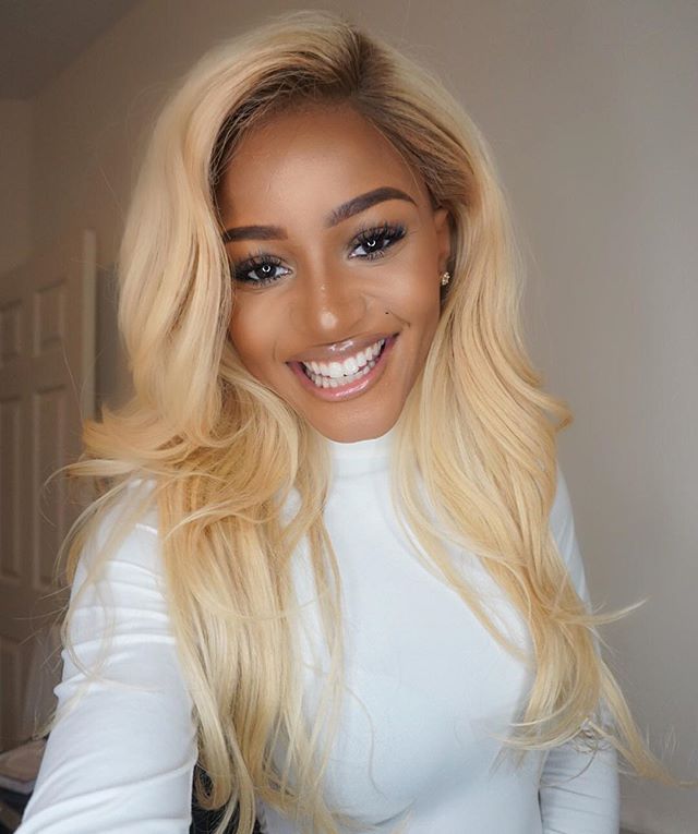 Human Hair Blonde Wigs