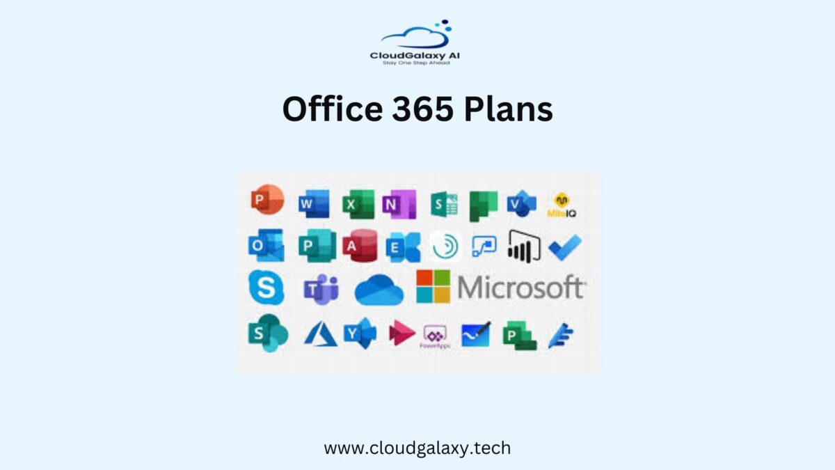 Office 365 Plans