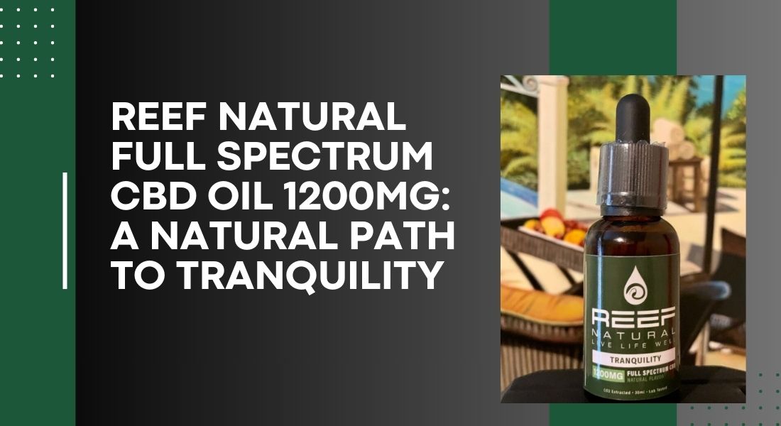 Full Spectrum CBD Oil 1200mg