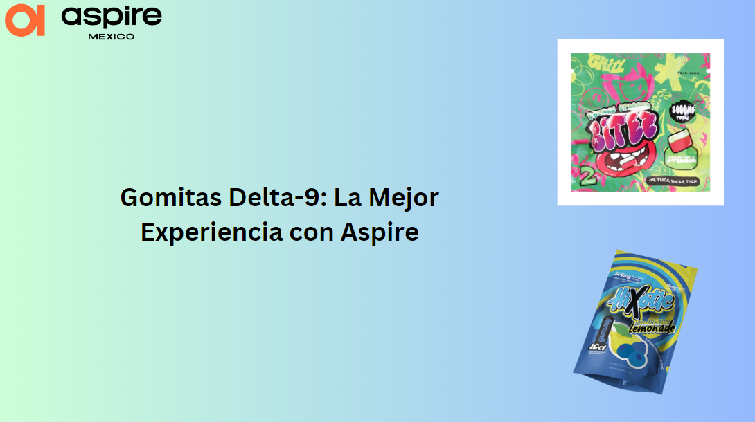 Gomitas Delta-9: La Mejor Experiencia con Aspire