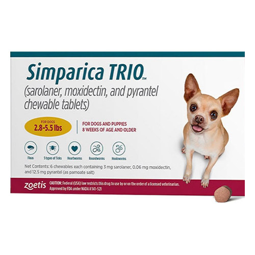 simparica trio for dogs