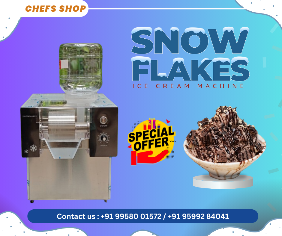 Snowflake Ice Cream Machine