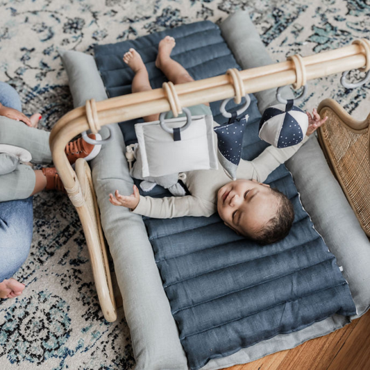 Learn about the Perfect Baby Play Mat Australia and Shop Rattan Play Gym