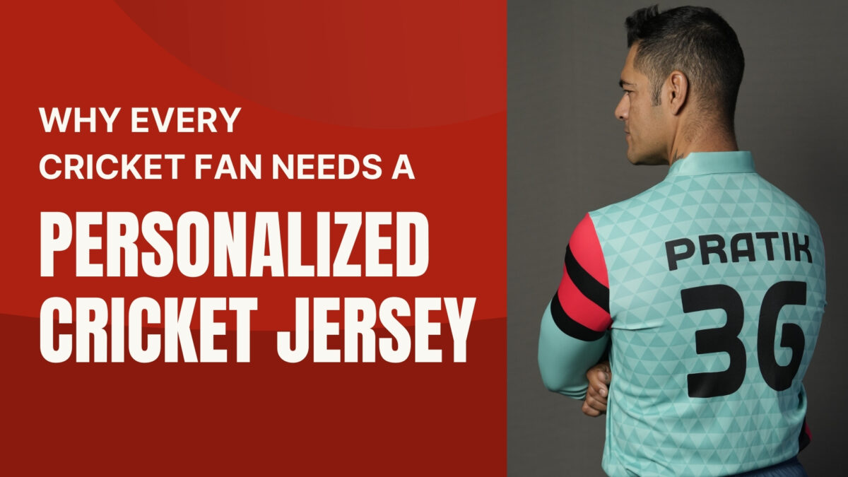 Personalized Cricket Jersey - CricHeroes Store | The Dressing Room