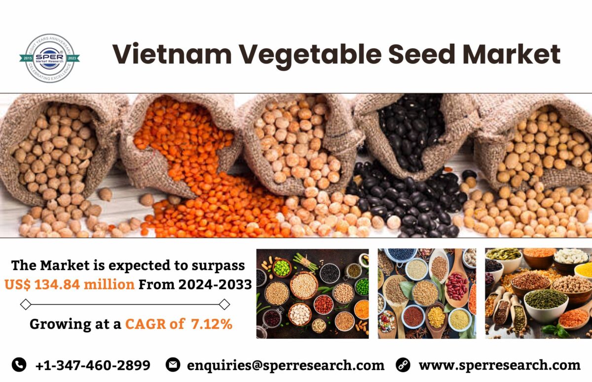 Vietnam Vegetable Seed Market Analysis – Size and Share, Trends, Growth, CAGR Status, Top Companies, Forecast 2024-2033: SPER Market Research