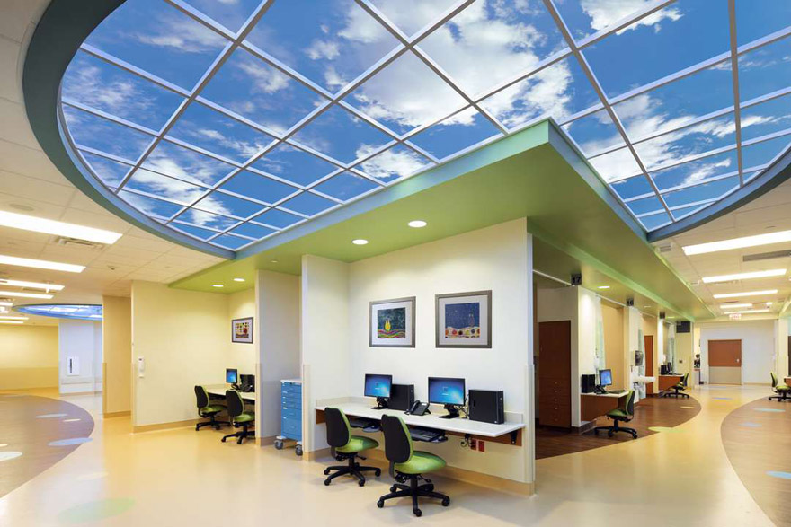 How Do Virtual Skylights Enhance Natural Light in Interiors?