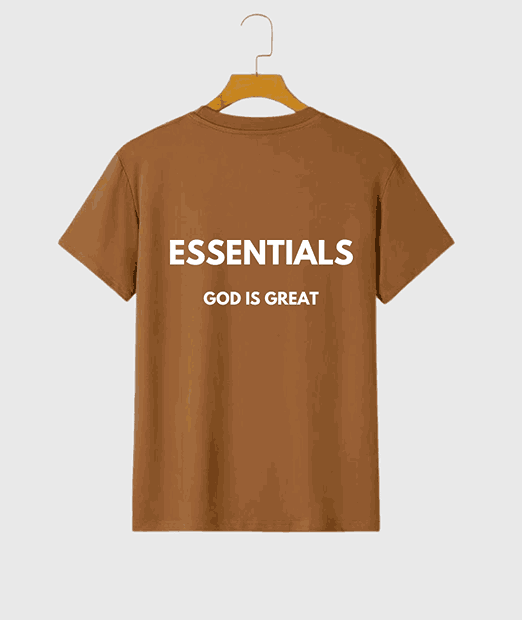 Limited Edition Essentials Brown T Shirt