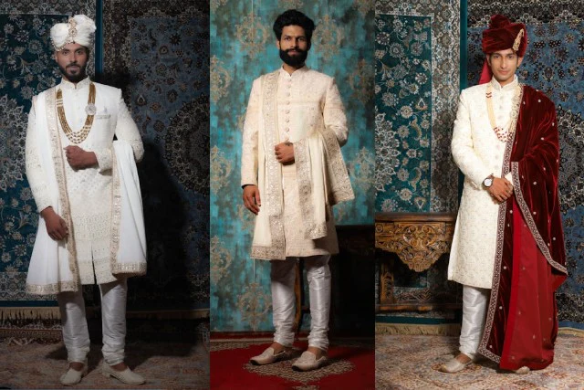 Dulha Sherwani Designs for a Regal Wedding Look