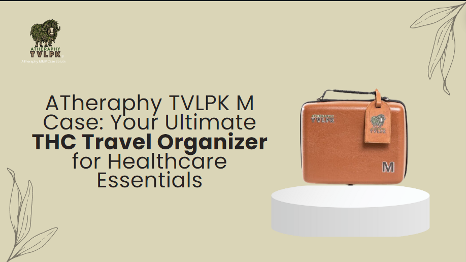 ATheraphy TVLPK M Case: Your Ultimate THC Travel Organizer for Healthcare Essentials