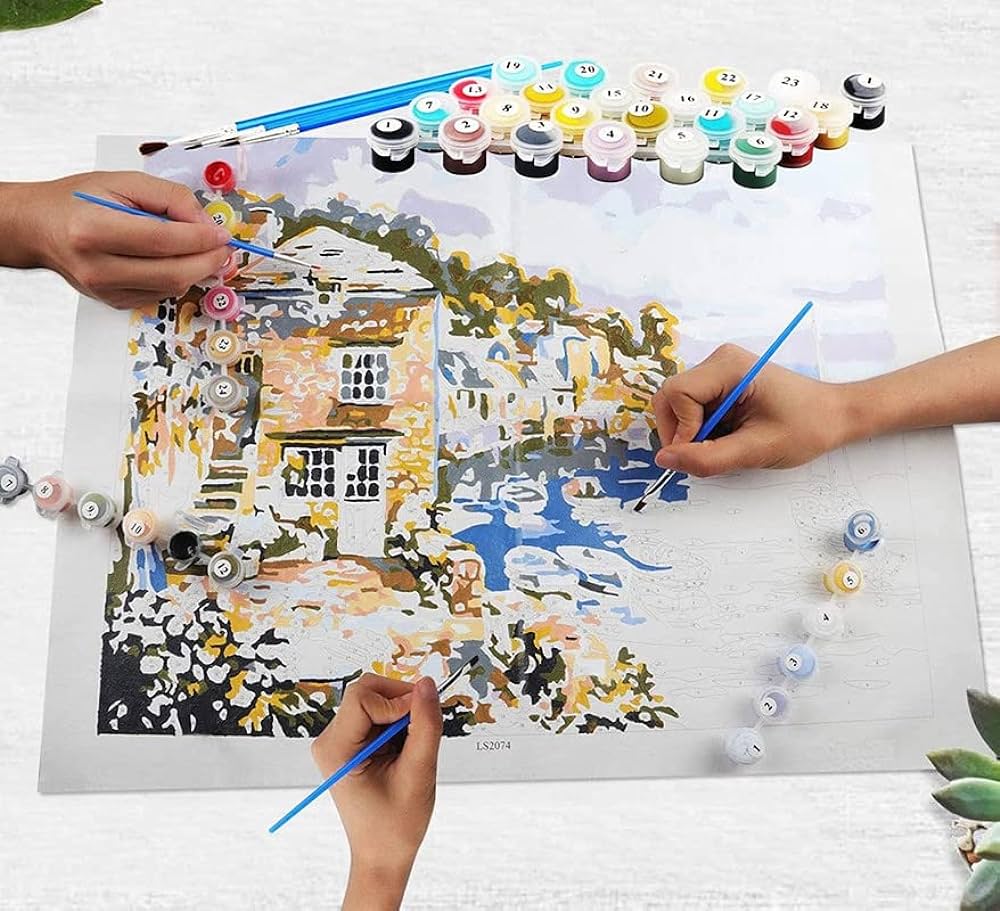 Can Paint by Numbers Really Help with Stress Relief?