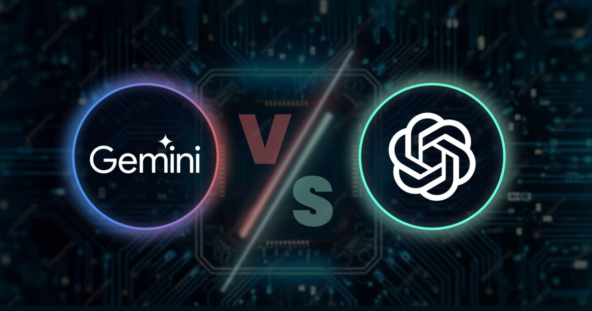 ChatGPT vs Gemini – Comparison to Pick Top Generative AI Tool in 2025