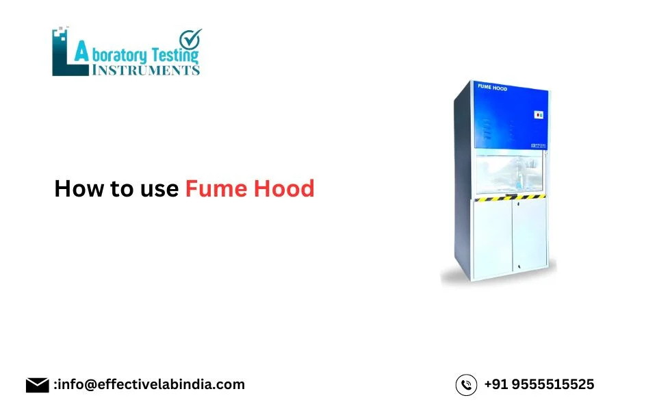 What is a fume hood are essential for the safety of lab