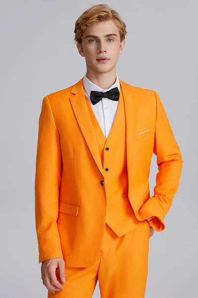 Top Style Tips for Pulling Off the Perfect Orange Tuxedo