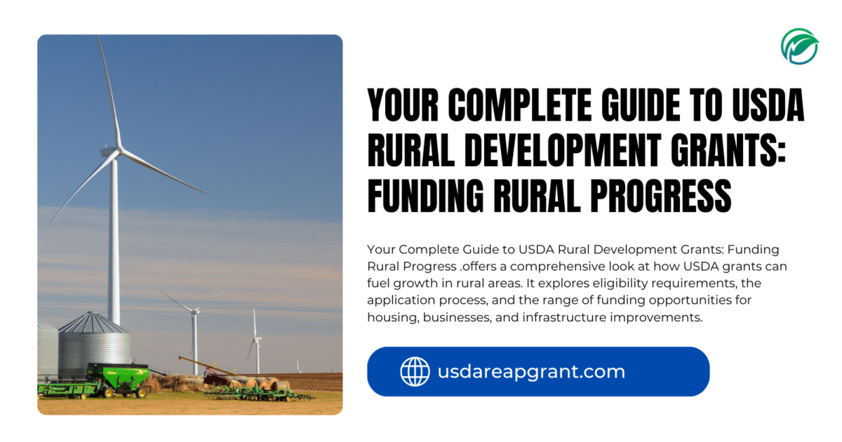 Maximizing Benefits: How to Apply for USDA Rural Development Grants