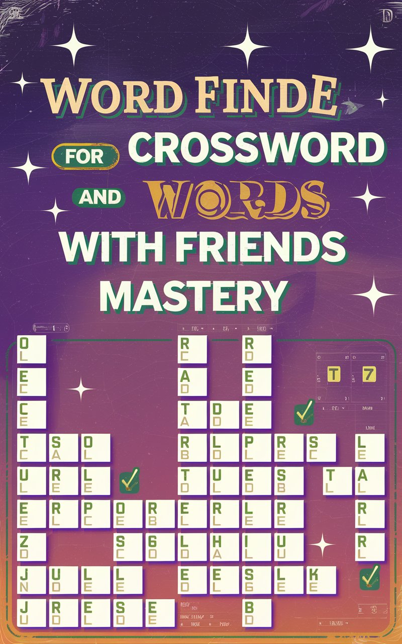 Word Finder for Crossword and Words with Friends Mastery