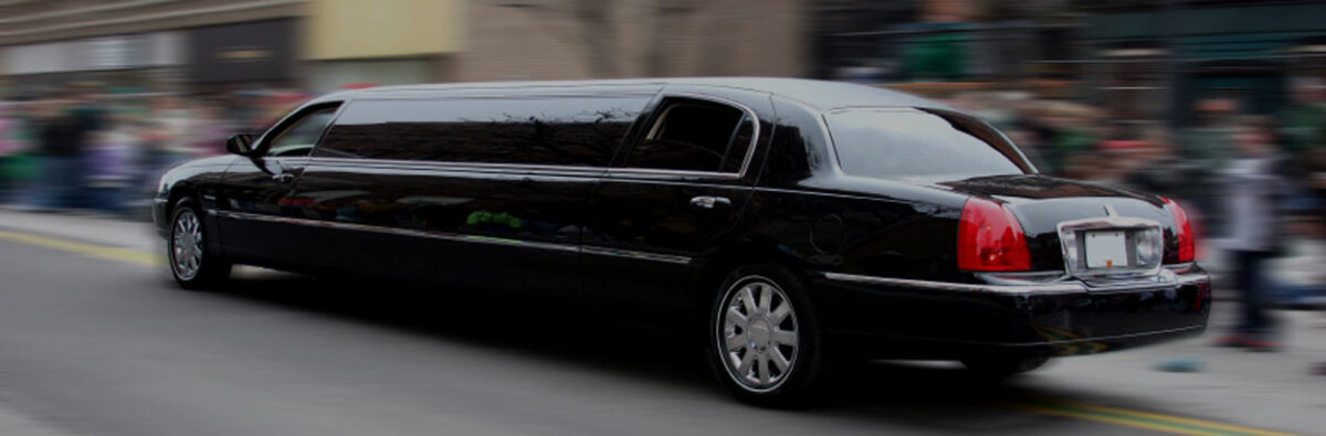 black limousine