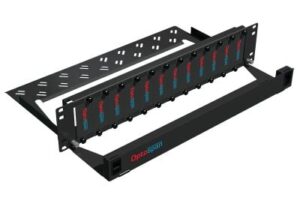 LC fiber patch panel