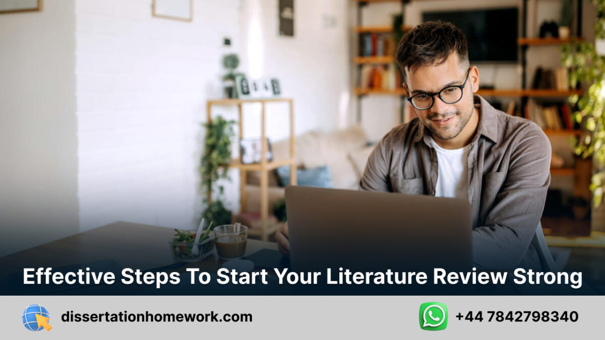 How to Start a Literature Review? Step-By-Step Guide