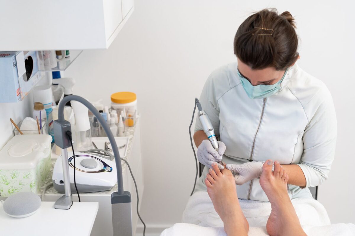 medical pedicure