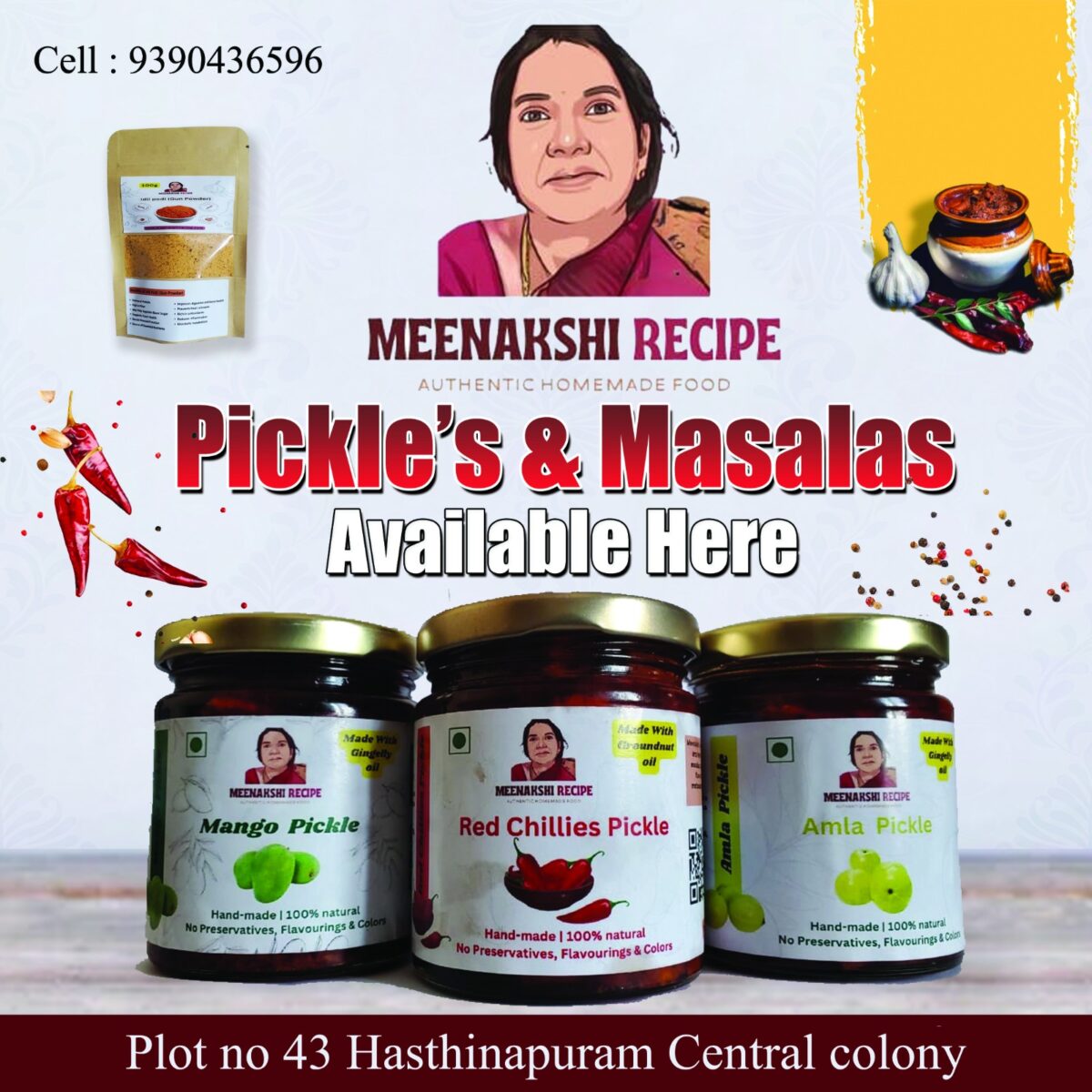 Exploring Meenakshi Recipe Authentic Pickles and Masalas