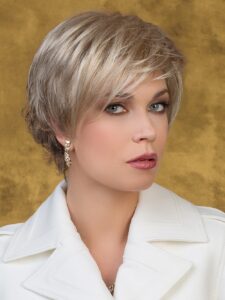 short blonde wig