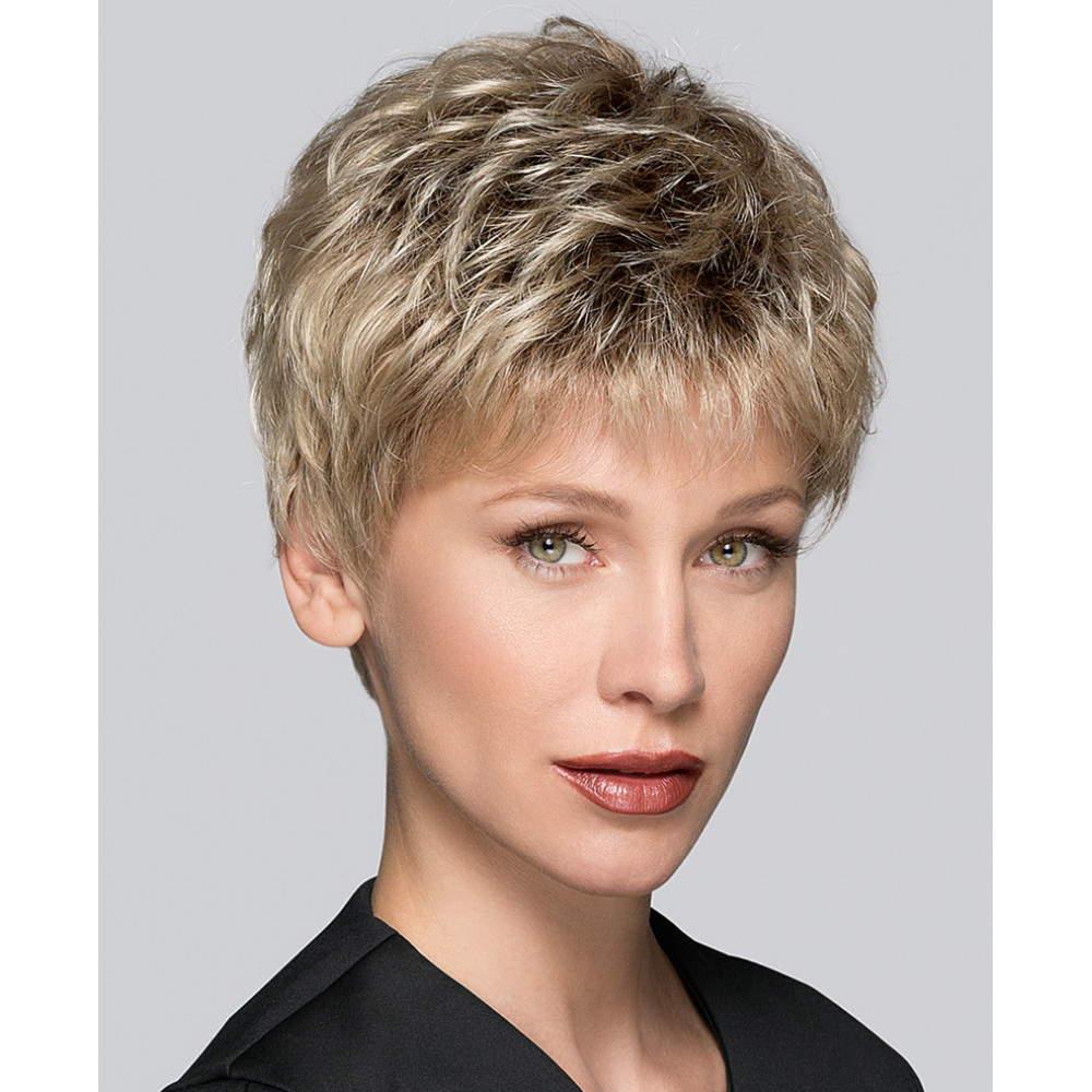 short blonde wig