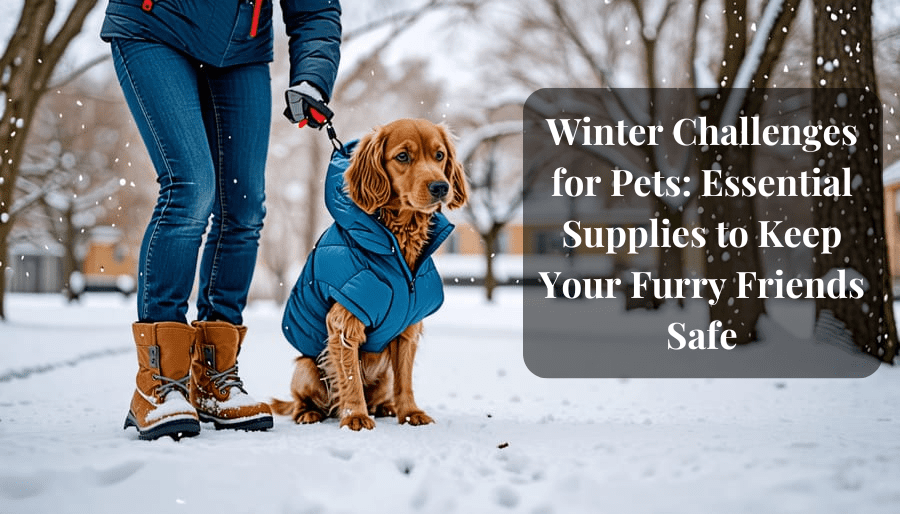 Winter Challenges for Pets: Essential Supplies to Keep Your Furry Friends Safe