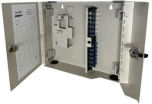 LC fiber patch panel