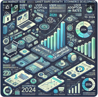 Data of How Ecommerce App Development is Driving Growth in the U.S. Market