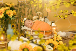 One Month Baby Photoshoot