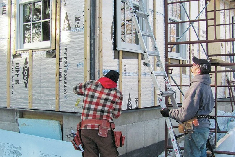 Exterior insulation services