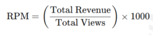 How Rpm is calculated