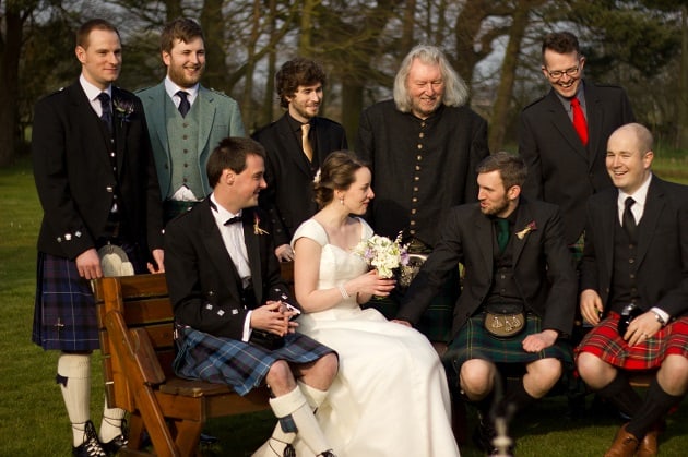 traditional Scottish wedding