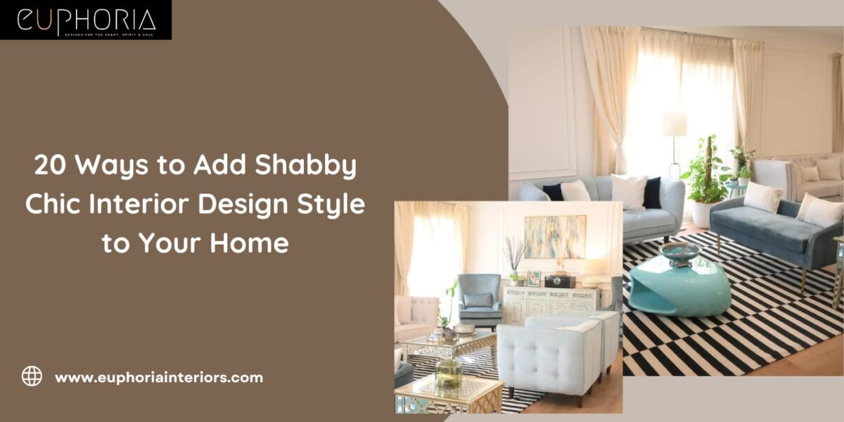 20 Ways to Add Shabby Chic Interior Design Style to Your Home