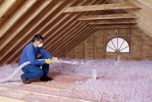 Blown-in insulation contractor