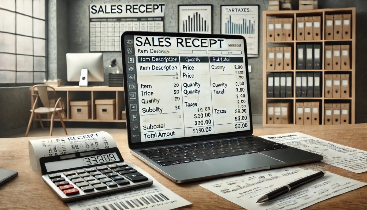 Sales Receipt Template: 6 Simple Steps to Use It Effectively