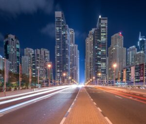 Dubai Marina street