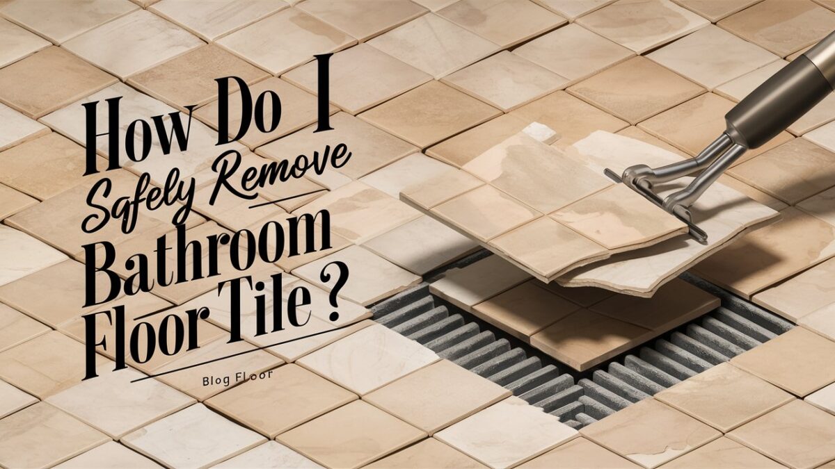 How Do I Safely Remove Bathroom Floor Tile?