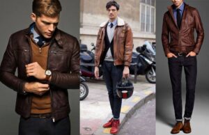 How to Style a Brown Leather Jacket