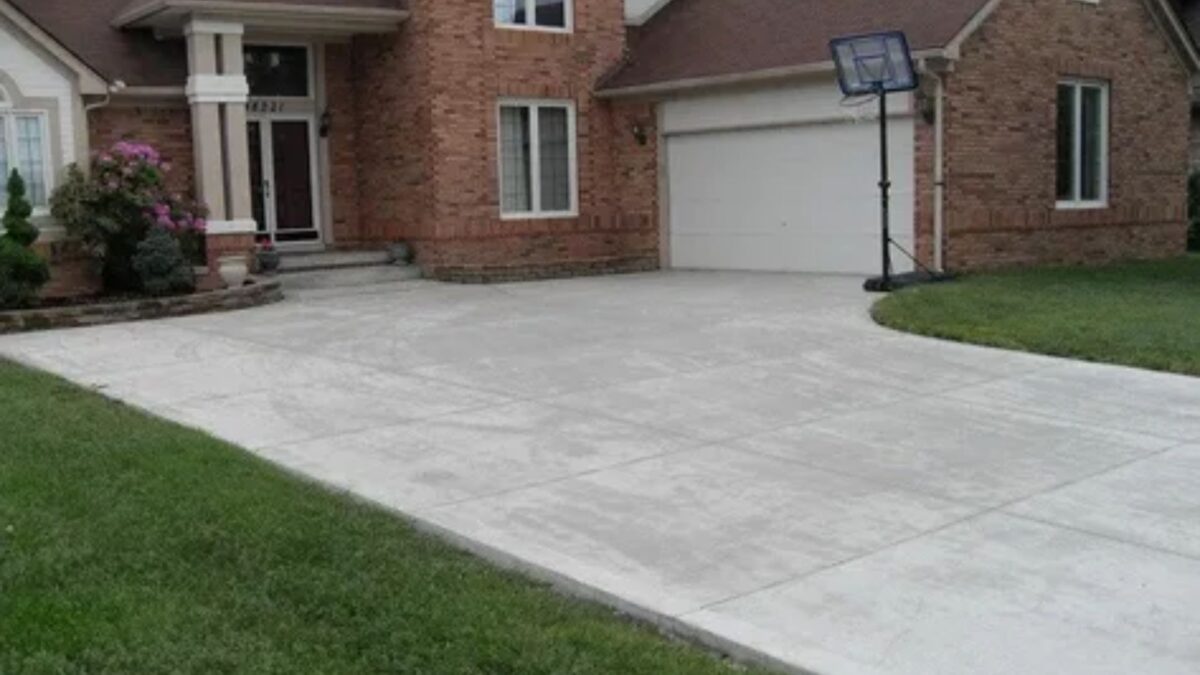 Concrete Driveway installation services