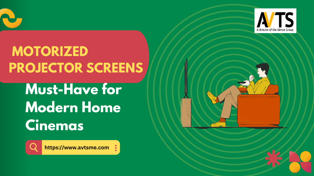 Why Motorized Projector Screens Are a Must-Have for Modern Home Cinemas