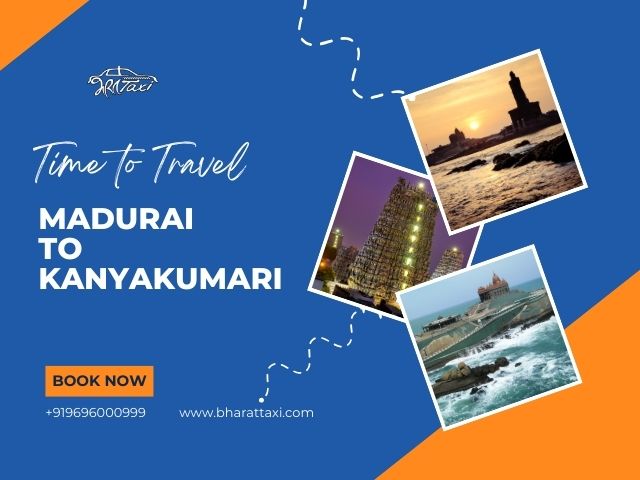 Explore Madurai to Kanyakumari by Taxi: A Perfect Road Trip