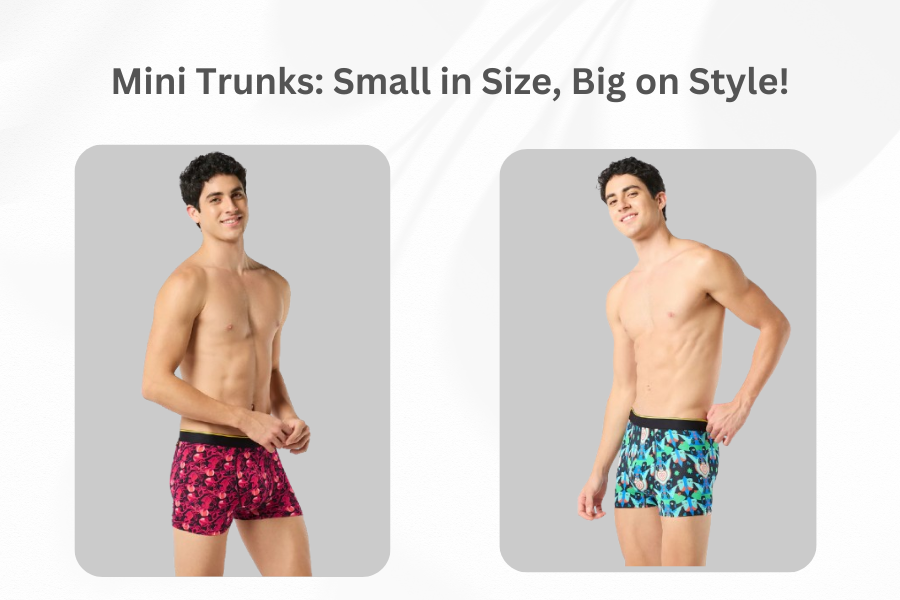 Mini Trunks: Small in Size, Big on Style!