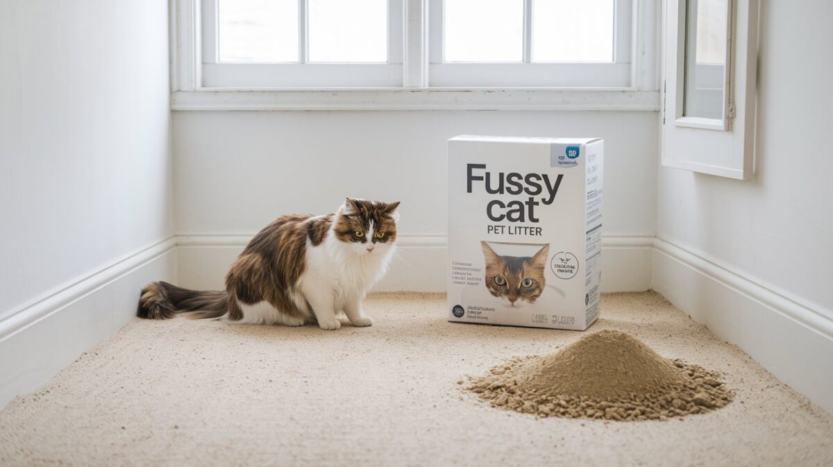 how to use Fussy Cat Pet Litter