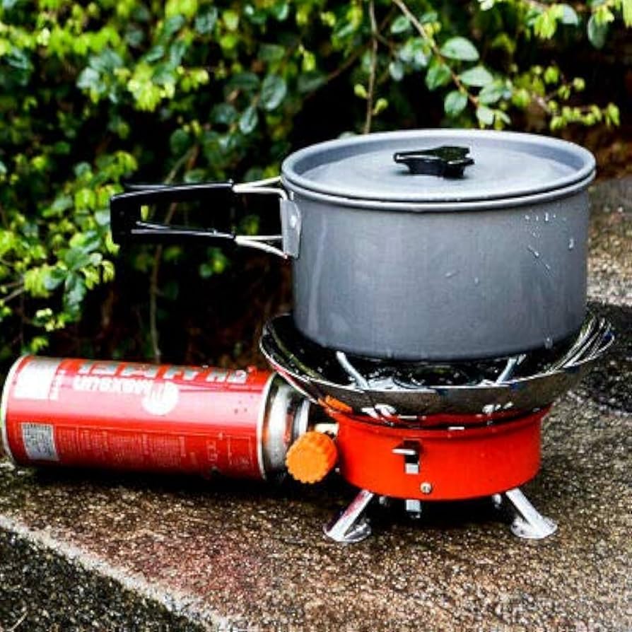 Cook Anywhere with a Windproof Camping Gas Stove