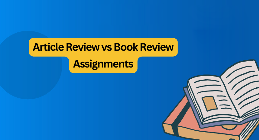 Article-Review-vs-Book-Review-Assignments