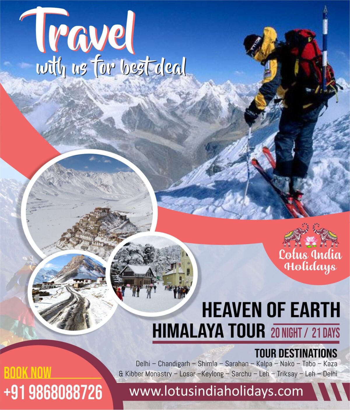 Best Himachal Tour Packages with Lotus India Holidays